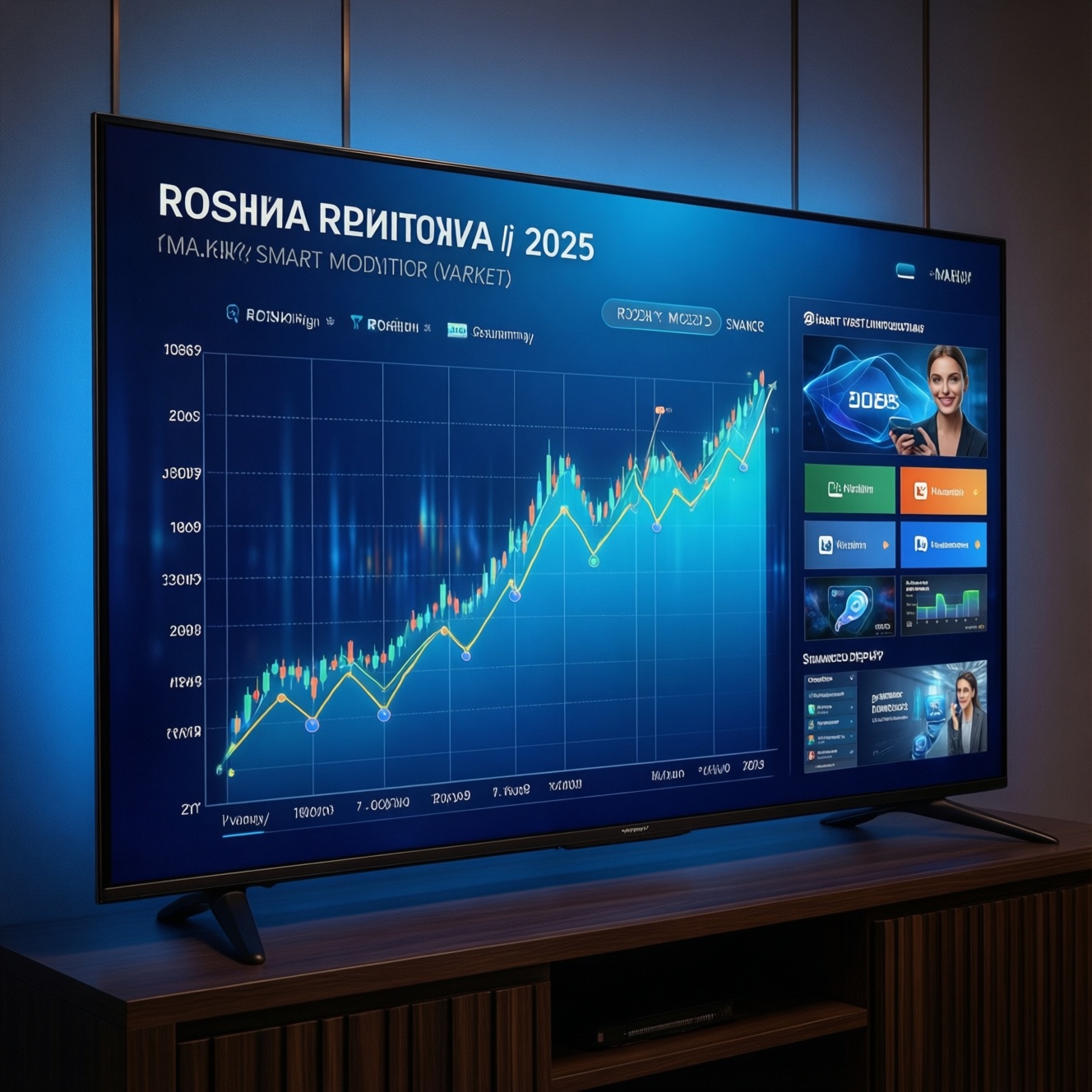 Тенденции рынка телевизоров и смарт-мониторов в России в 2025 году